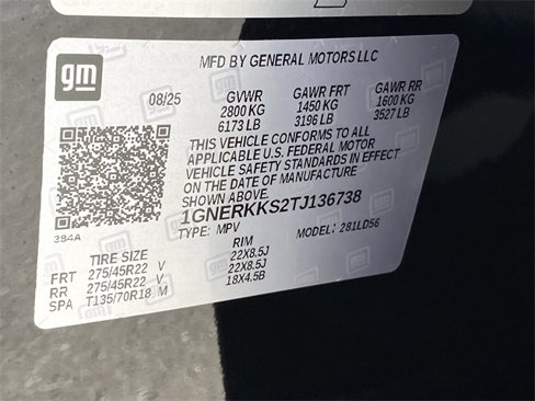 New 2026 Chevrolet Traverse High Country w/ LPO, Floor Liner Package image 35