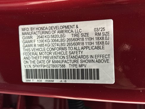 New 2026 Honda Passport RTL image 32