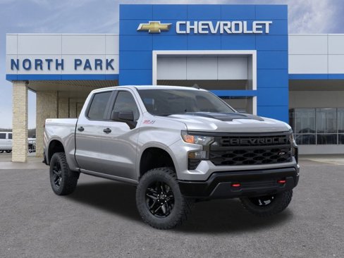 New 2026 Chevrolet Silverado 1500 Custom Trail Boss w/ LPO, Dark Essentials Package image 1