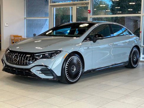 Used 2023 Mercedes-Benz EQE AMG 4MATIC Sedan image 4