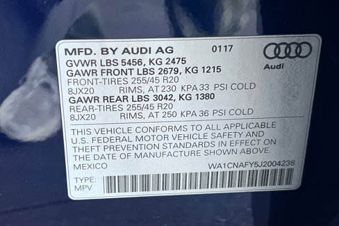 Used 2018 Audi Q5 Prestige image 30