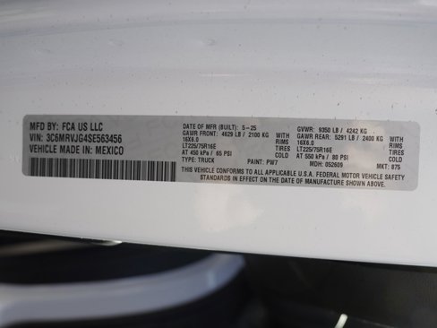 New 2025 RAM ProMaster 3500 w/ Safety Group image 35