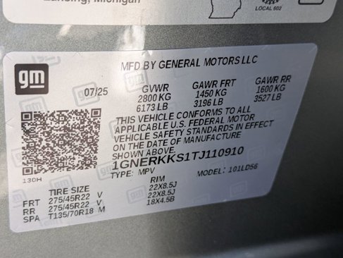 New 2026 Chevrolet Traverse High Country w/ LPO, Floor Liner Package image 34