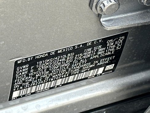 New 2026 Honda HR-V LX image 25