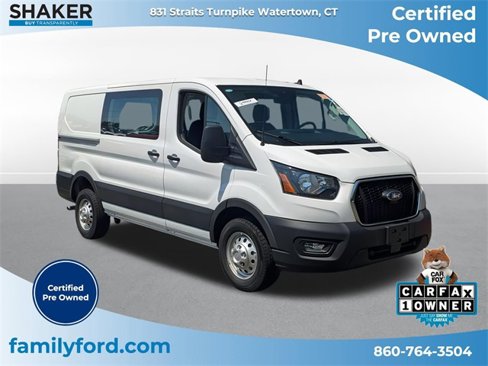 Certified 2023 Ford Transit 250 Low Roof AWD w/ Exterior Upgrade Package image 1