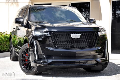Used 2024 Cadillac Escalade ESV Sport Platinum w/ LPO, ONYX Package image 4