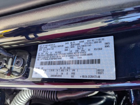 New 2025 Ford F150 Tremor w/ Bed Utility Package image 44
