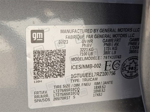 Certified 2024 GMC Sierra 1500 AT4 w/ Technology Package image 56