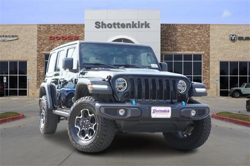 Certified 2022 Jeep Wrangler Unlimited Rubicon 4xe w/ Cold Weather Group image 1