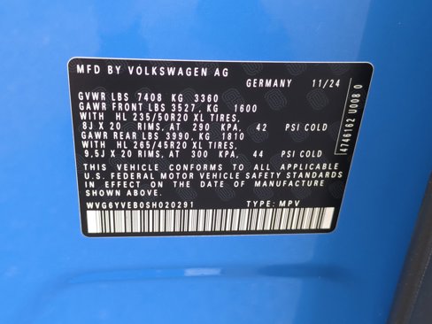New 2025 Volkswagen ID. Buzz 1st Edition image 35