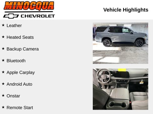 New 2026 Chevrolet Tahoe RST w/ Comfort Package image 2