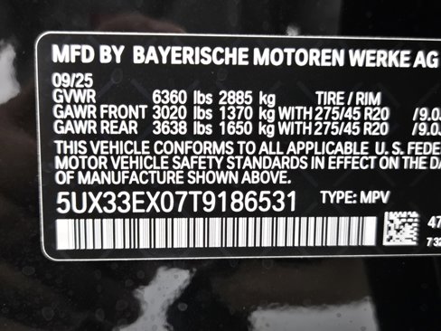 New 2026 BMW X6 xDrive40i image 22