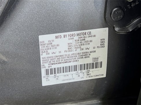 Used 2021 Ford Explorer 4WD image 27