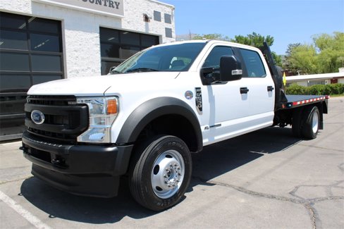 Used 2022 Ford F550 4x4 Crew Cab Super Duty w/ Power Equipment Group image 2