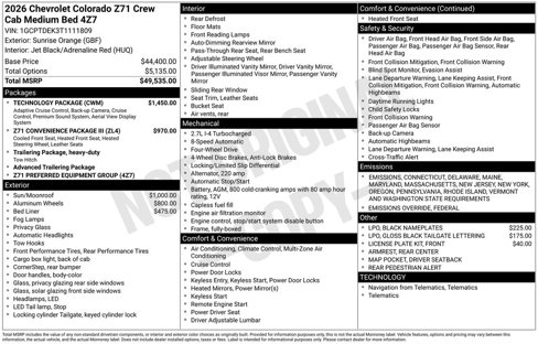 New 2026 Chevrolet Colorado Z71 w/ Technology Package image 4