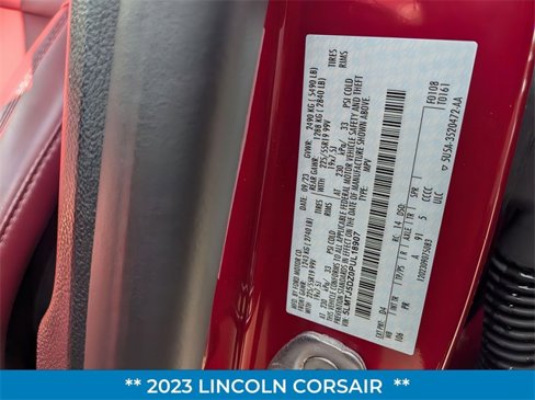 Certified 2023 Lincoln Corsair Grand Touring w/ Equipment Group 301A image 36
