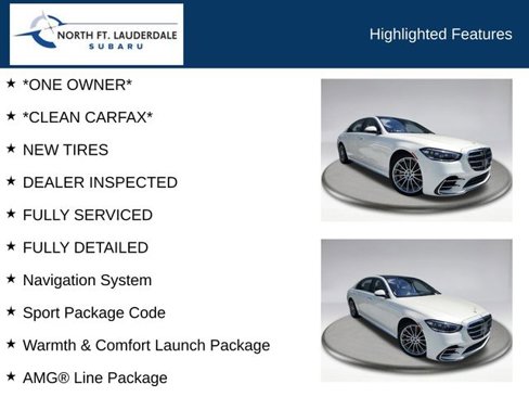 Used 2022 Mercedes-Benz S 580 4MATIC Sedan image 7