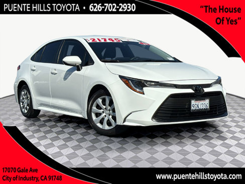 Certified 2023 Toyota Corolla LE image 1
