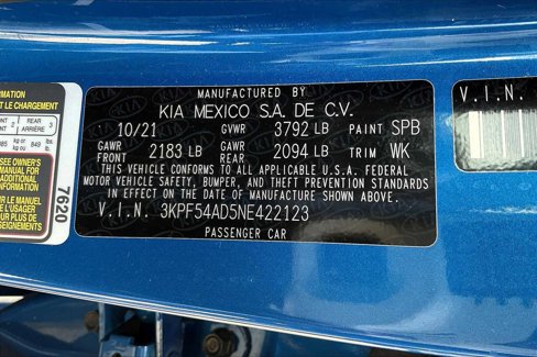 Used 2022 Kia Forte GT-Line w/ GT-Line Premium Package image 20