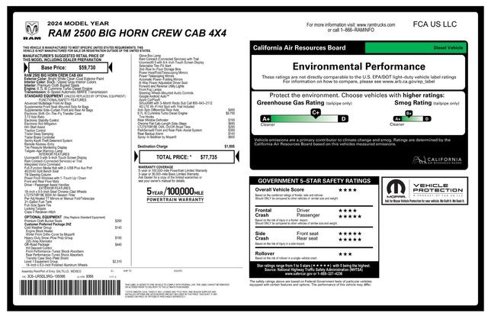 Used 2024 RAM 2500 Big Horn w/ Off Road Package image 64