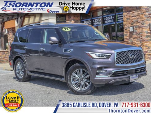 Used 2022 INFINITI QX80 Luxe w/ Cargo Package image 1