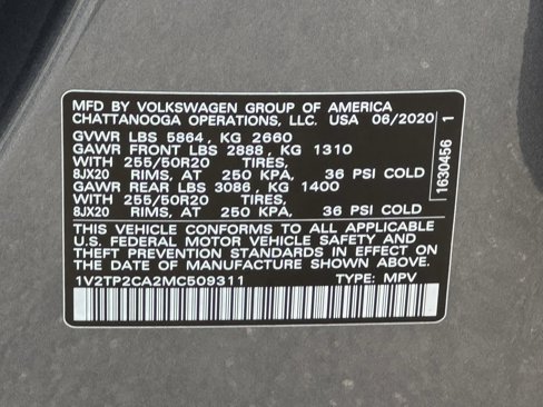 Certified 2021 Volkswagen Atlas SEL Premium image 44
