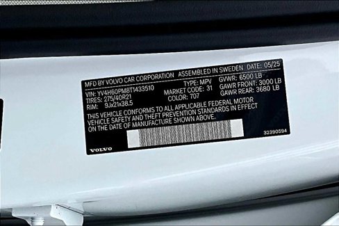 New 2026 Volvo XC90 T8 Ultra w/ Protection Package Premier image 11