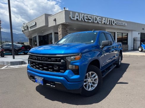 Used 2022 Chevrolet Silverado 1500 Custom w/ LPO, Dark Essentials Package image 1