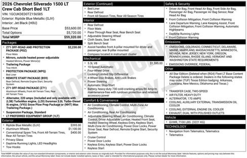 New 2026 Chevrolet Silverado 1500 LT image 4