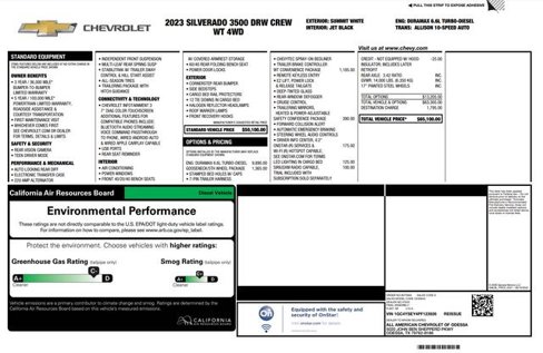 Used 2023 Chevrolet Silverado 3500 W/T w/ Gooseneck/5TH Wheel Package image 50