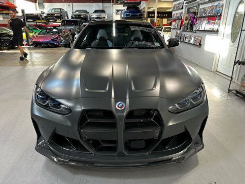 Used 2022 BMW M4 Competition w/ M Carbon Exterior Package image 2