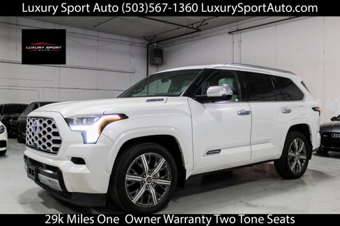 Used 2023 Toyota Sequoia Capstone image 1