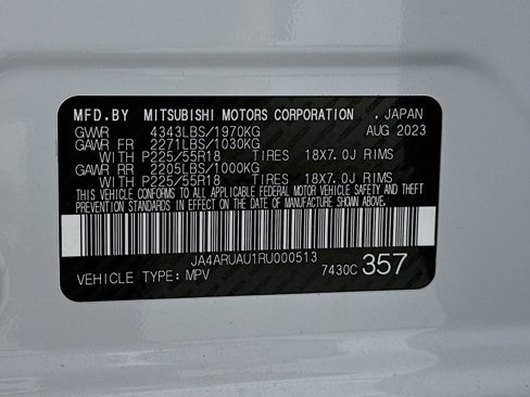 New 2024 Mitsubishi Outlander Sport ES image 34