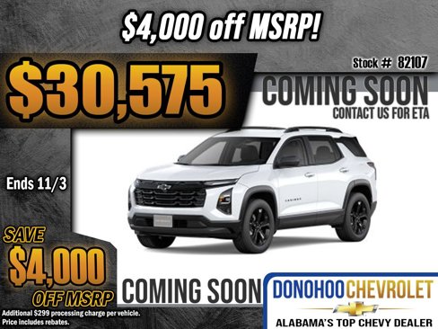 New 2026 Chevrolet Equinox LT w/ Convenience Package II image 1