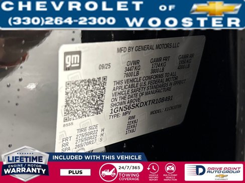 New 2026 Chevrolet Tahoe Premier w/ Sun And Tow Package image 39