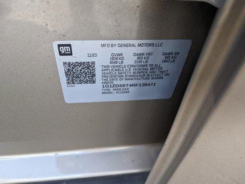 Certified 2024 Chevrolet Malibu LT image 36
