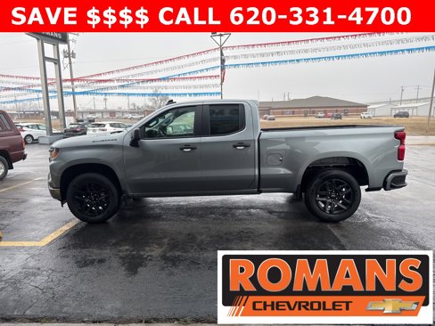New 2025 Chevrolet Silverado 1500 Custom w/ LPO, Dark Essentials Package image 6