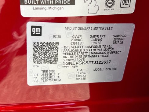 New 2026 Chevrolet Traverse LT image 31