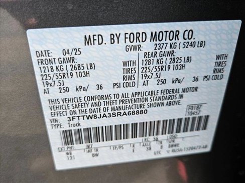New 2025 Ford Maverick XLT w/ Black Appearance Package image 16