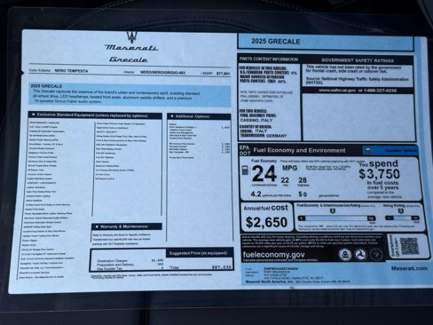 New 2025 Maserati Grecale GT image 36