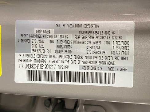 Certified 2025 MAZDA CX-90 Plug-In Hybrid w/Premium Sport image 35