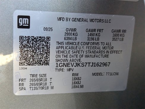 New 2026 Chevrolet Traverse Z71 w/ Enhanced Driving Package image 54