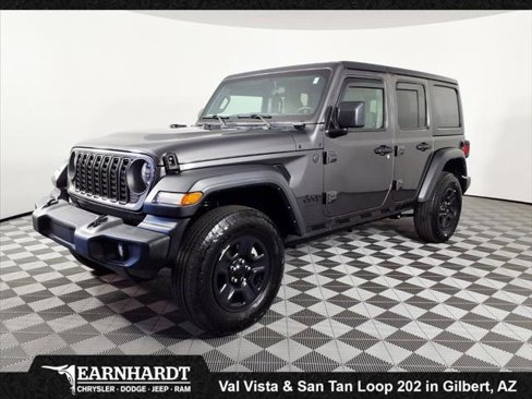 Certified 2024 Jeep Wrangler Unlimited Sport image 1