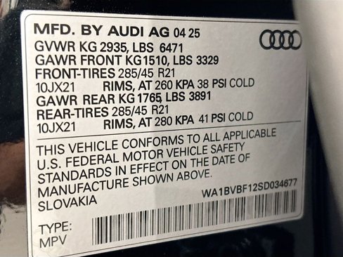 New 2025 Audi Q8 Premium Plus image 22