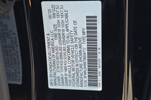 New 2026 Honda Odyssey EX-L image 34