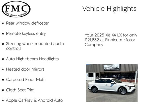 Used 2025 Kia K4 LX image 10