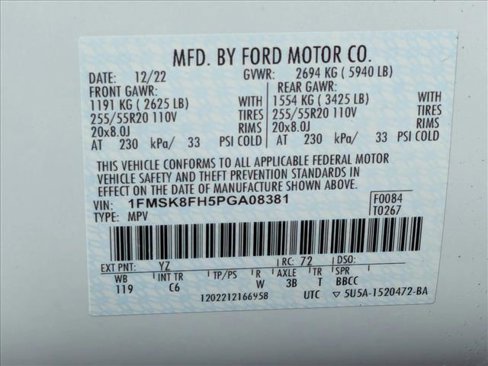 Used 2023 Ford Explorer Limited w/ Equipment Group 301A image 28