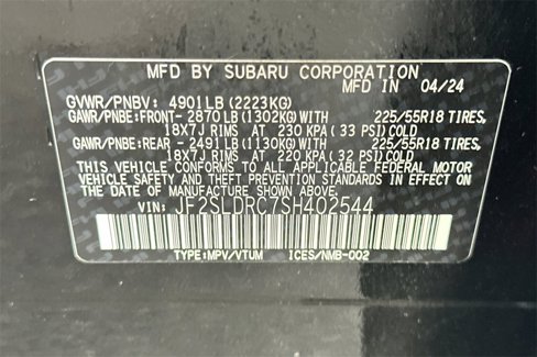 Certified 2025 Subaru Forester Limited image 10