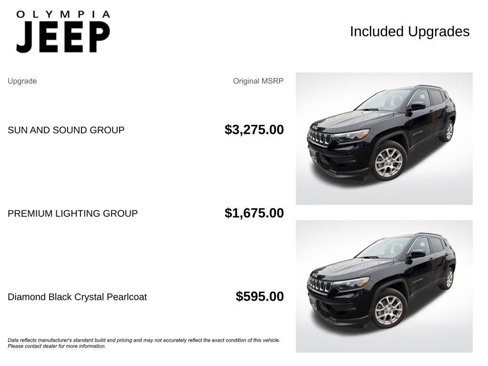 Certified 2023 Jeep Compass Latitude w/ Sun and Sound Group image 5