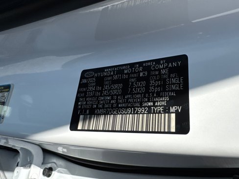 New 2025 Hyundai Palisade Calligraphy image 24